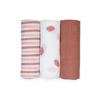Receiving Blankets Minis For Baby By Lulujo - 4 Pack - Stylemykid.com