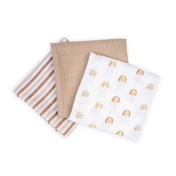 Receiving Blankets Minis For Baby By Lulujo - 4 Pack - Stylemykid.com