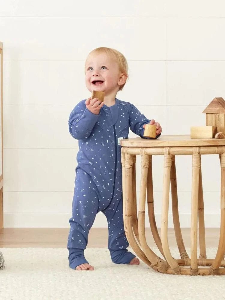 Layers Long Sleeve Sleepsuit 0.2 Tog For Baby By ergoPouch - Night Sky - Stylemykid.com