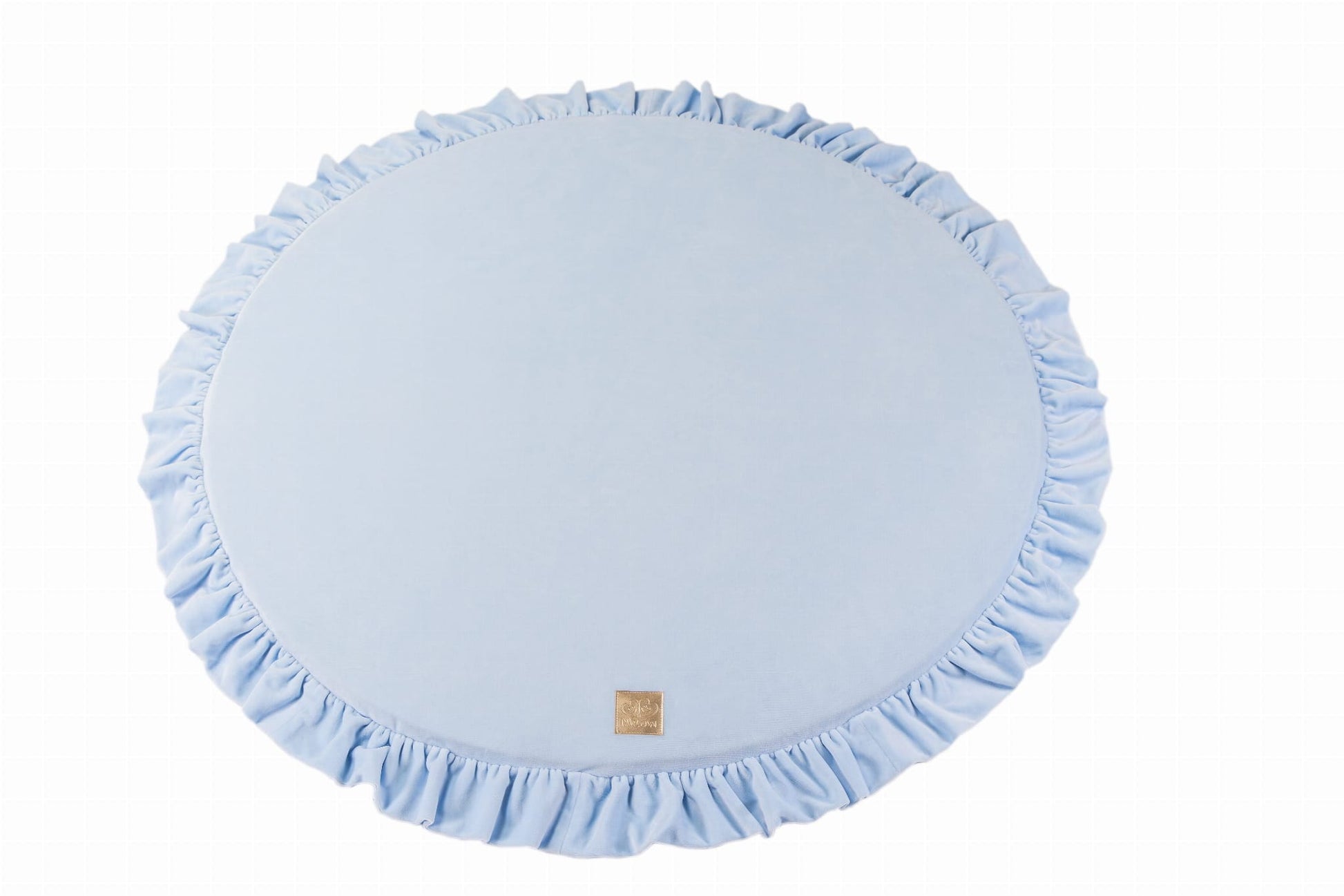 Round Foam Play Mat with Frills For Baby By MeowBaby - Stylemykid.com