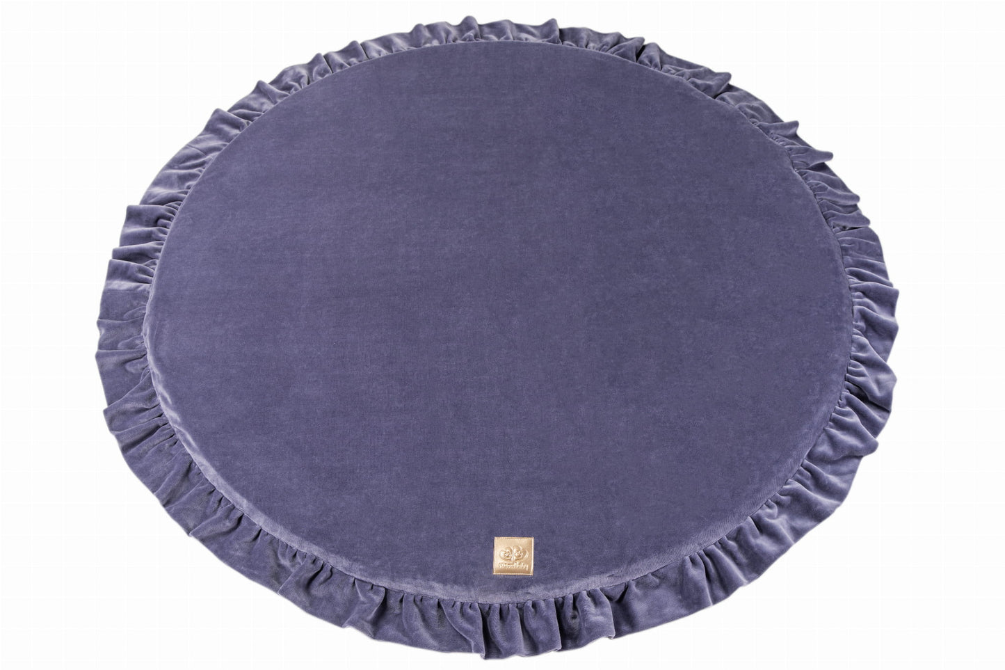 Round Foam Play Mat with Frills For Baby By MeowBaby - Stylemykid.com