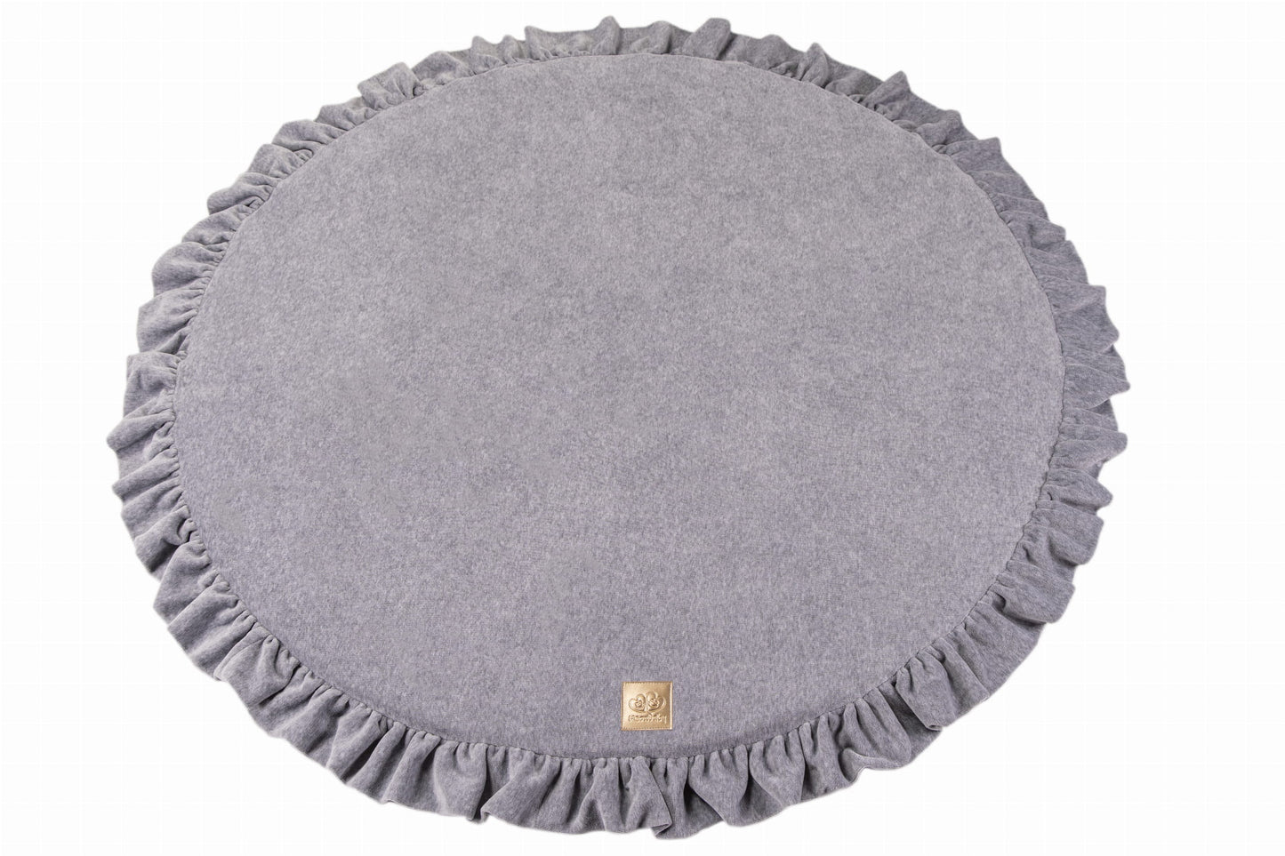 Round Foam Play Mat with Frills For Baby By MeowBaby - Stylemykid.com