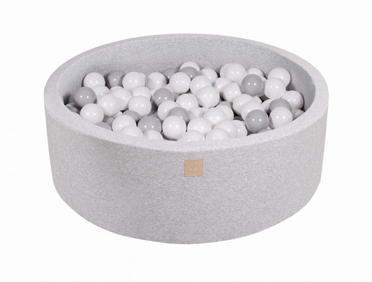 Luxury Cotton Round Ball Pit - Smooth 'n Pure For Kids By MeowBaby - Stylemykid.com