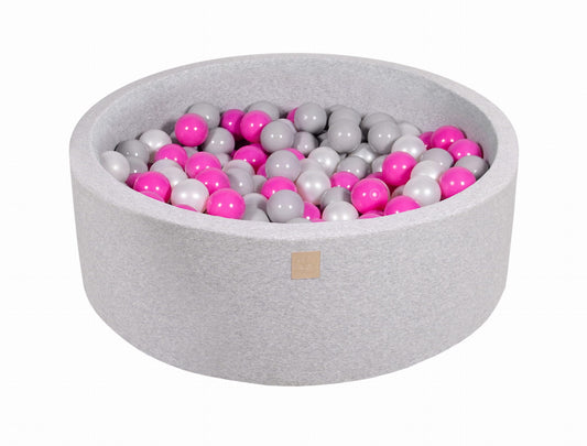 Luxury Cotton Round Ball Pit - Bold 'n Bubbly For Kids By MeowBaby - Stylemykid.com