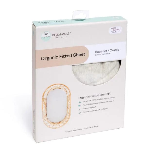 Carry Cot Fitted Sheet - Sage For Baby By ergoPouch - Stylemykid.com