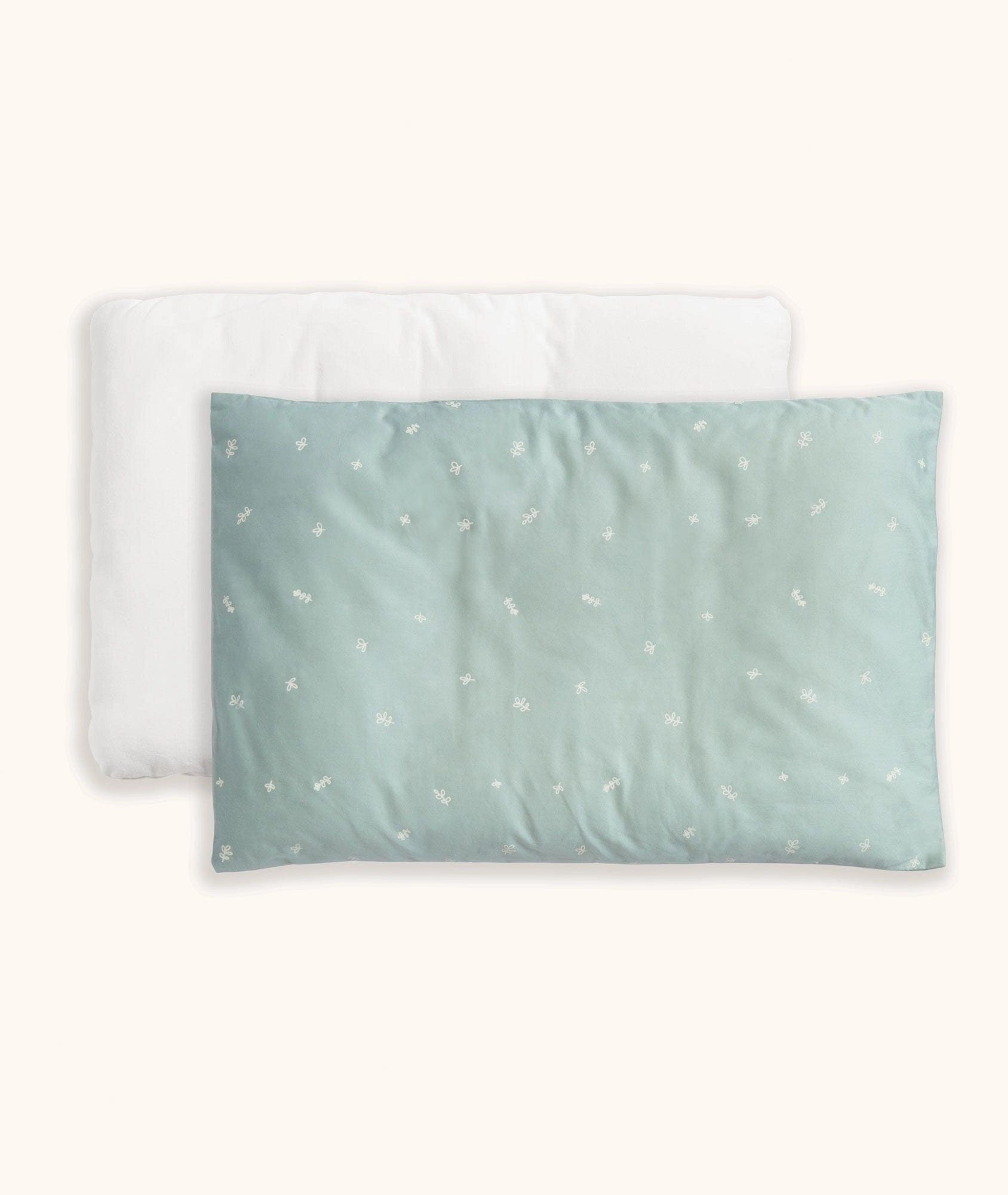 ErgoPouch - Toddler Pillow & Case - Sage - Stylemykid.com