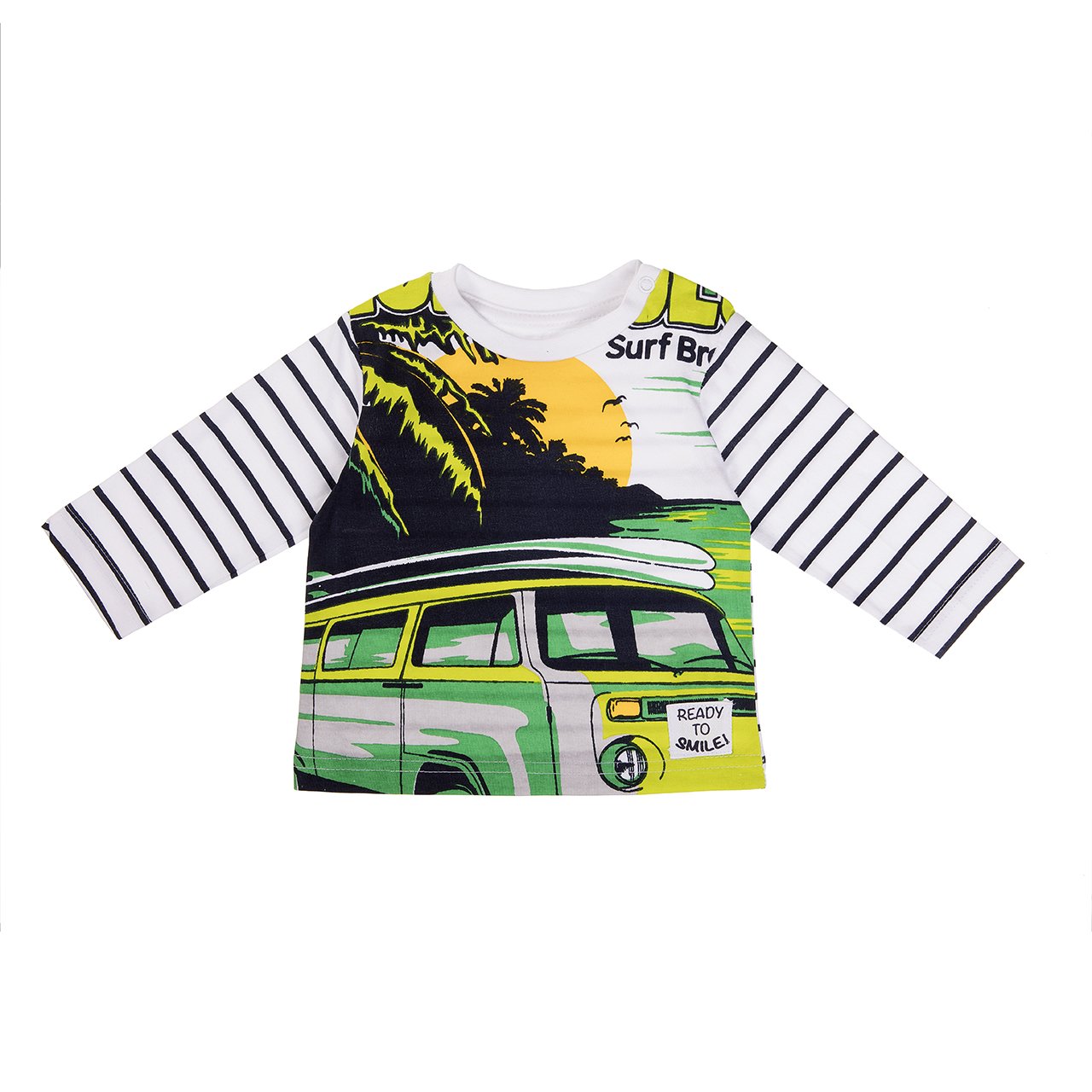 Babybol - Camper Van Surf Long Sleeve Top 5 to 6 years - Stylemykid.com