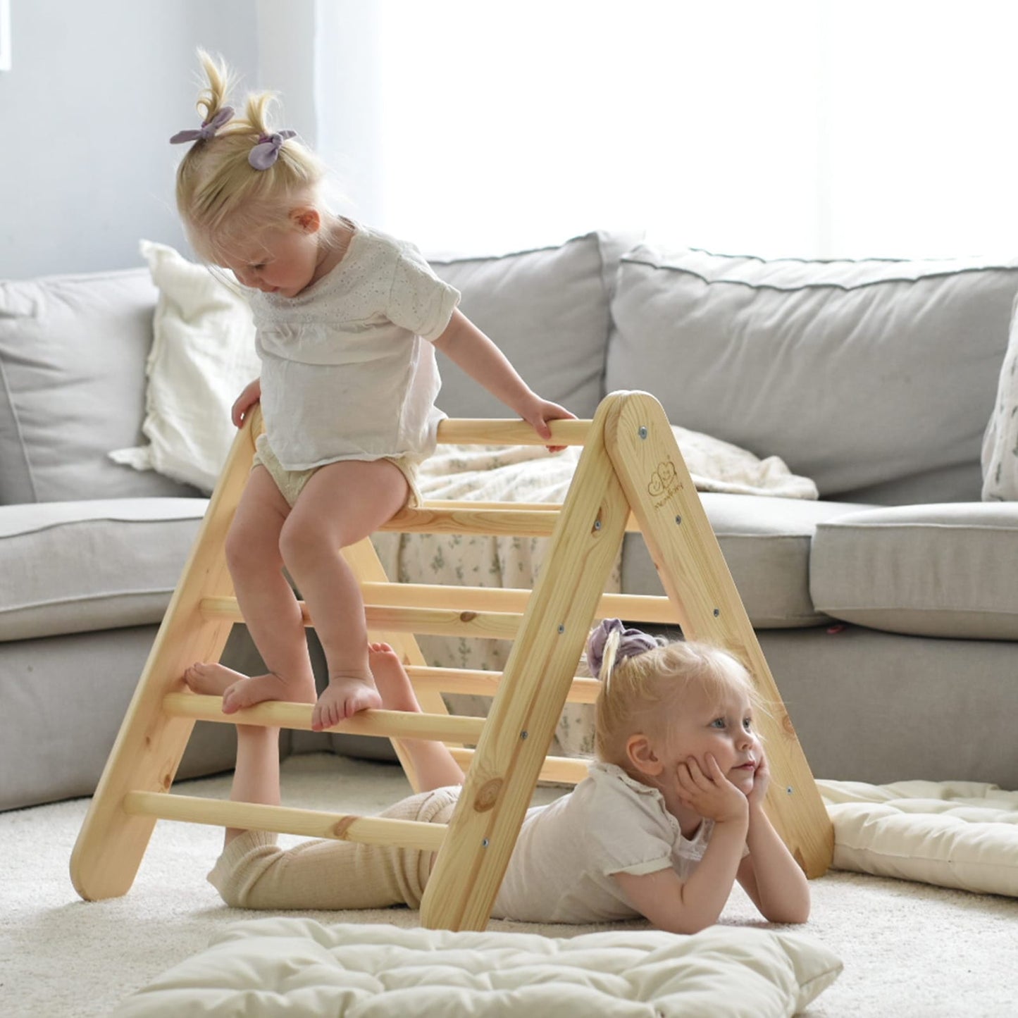 Wooden Slide Climbing Ladder Combo For Kids By MeowBaby