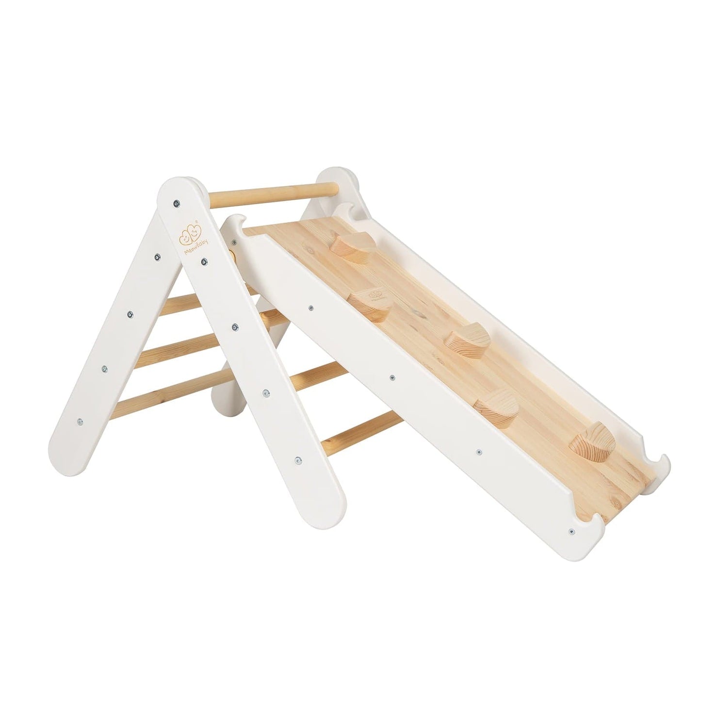 Wooden Slide Climbing Ladder Combo For Kids By MeowBaby