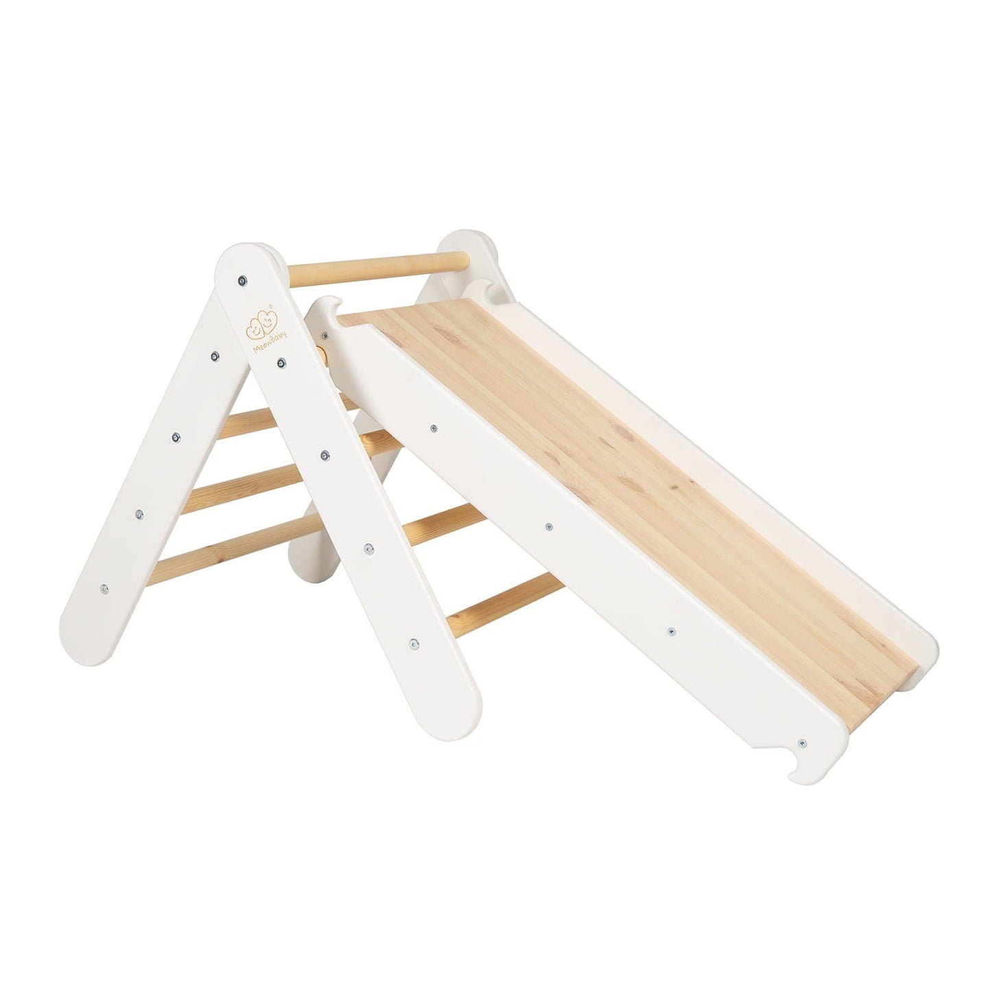 Wooden Slide Climbing Ladder Combo For Kids By MeowBaby - Stylemykid.com