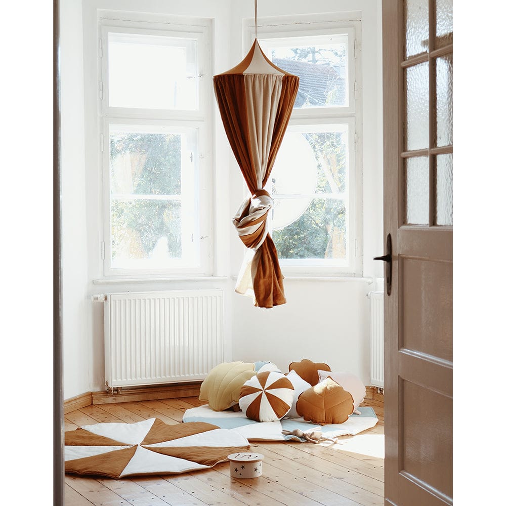 Caramel Circus Canopy - Brown, Beige - Stylemykid.com