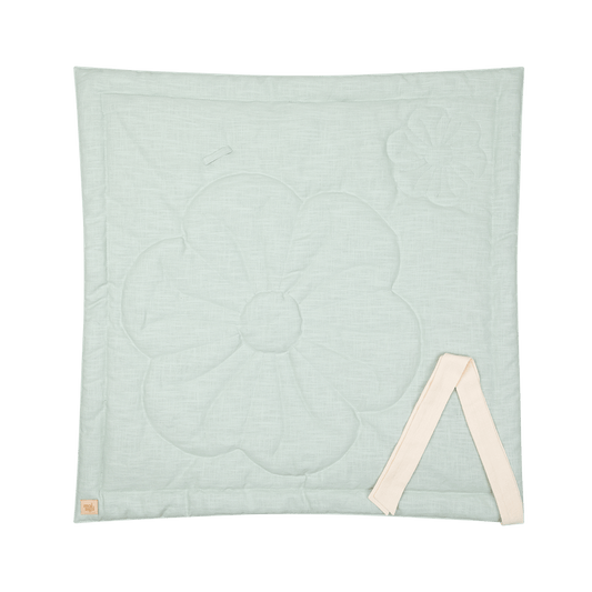 Linen Bloom Baby Horn Mint - Light Green - Stylemykid.com