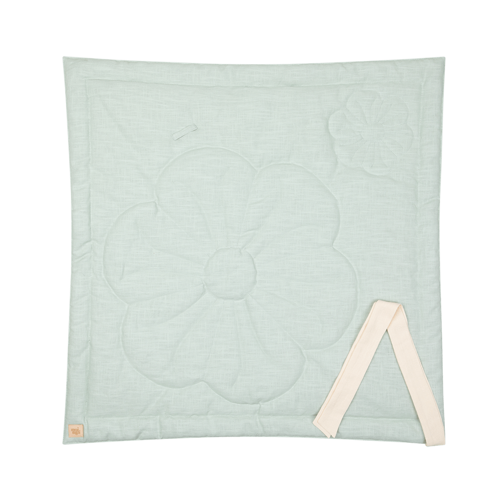 Linen Bloom Baby Horn Mint - Light Green - Stylemykid.com