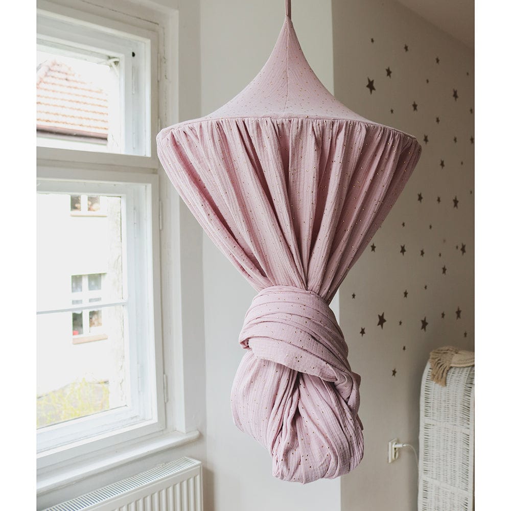 Pink And Gold Canopy - Pink, Gold - Stylemykid.com