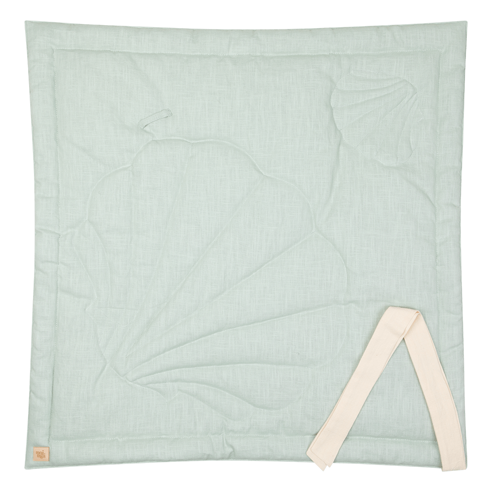 Linen Shell Baby Horn Mint - Light Green - Stylemykid.com