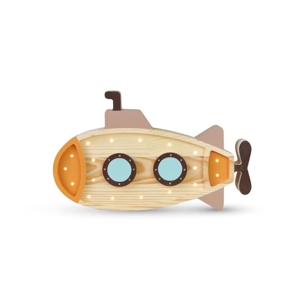 Luxury Handmade Lamp For Kids By Peekaboo - Submarine