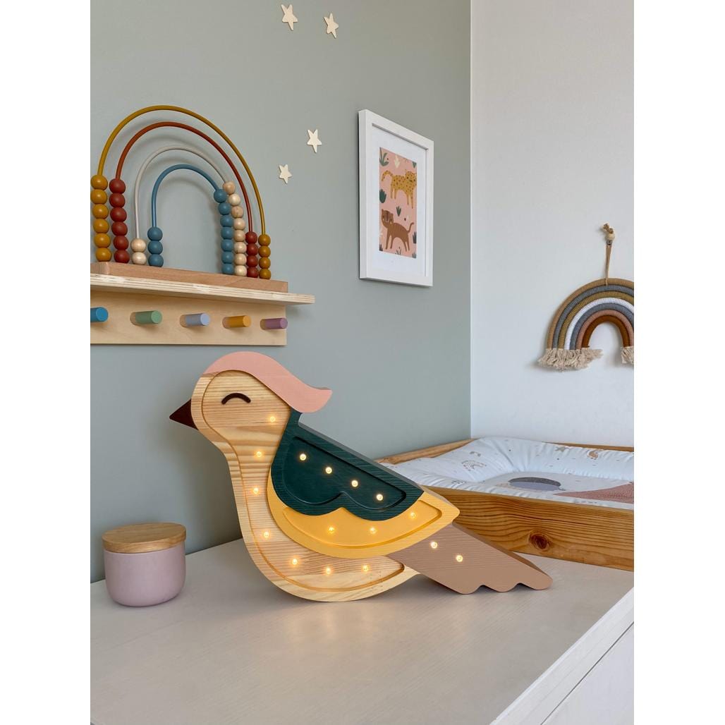 Luxury Handmade Lamp For Kids By Peekaboo - Bird