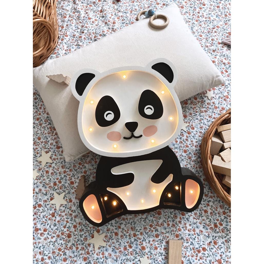 Luxury Handmade Lamp For Kids By Peekaboo - Panda