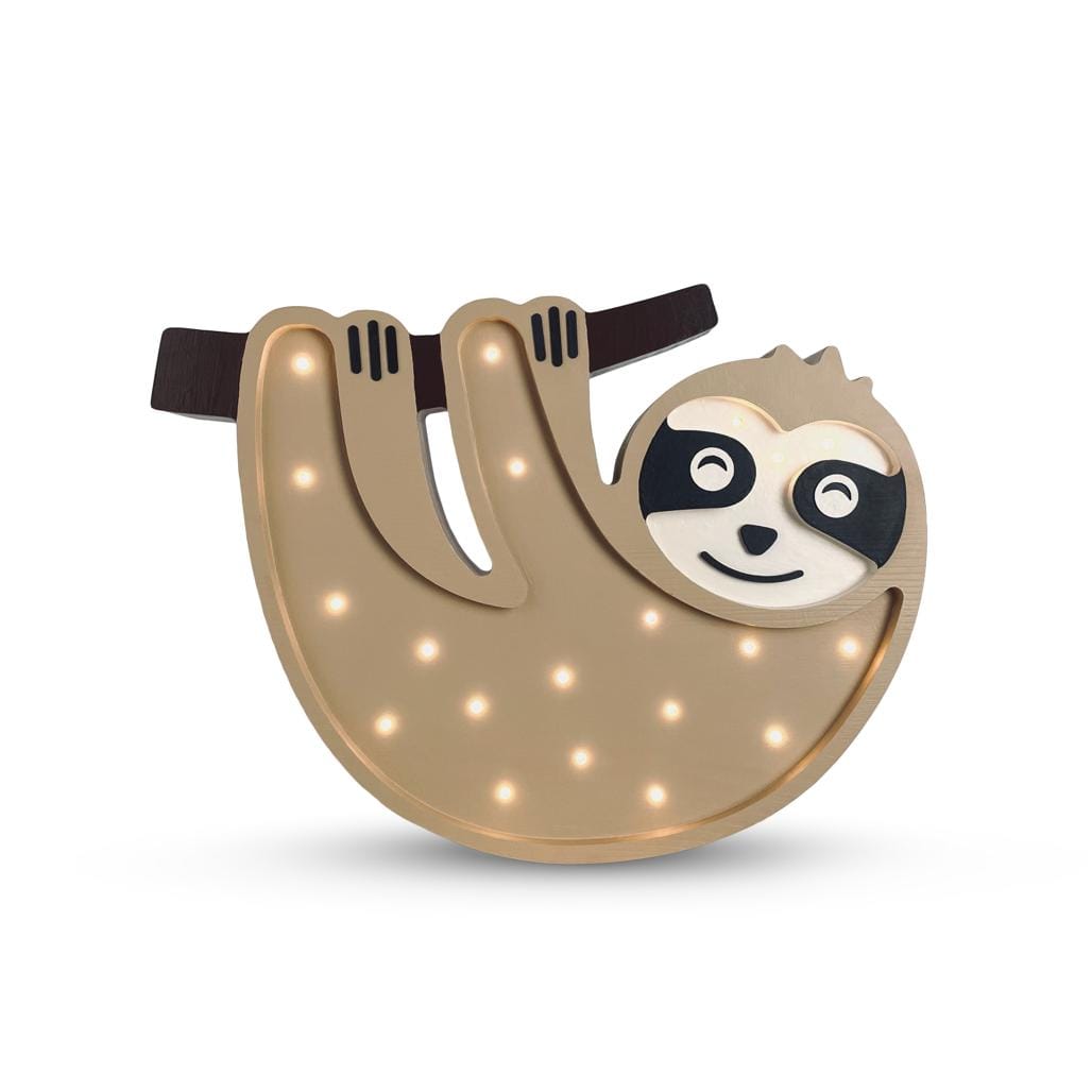 Luxury Handmade Lamp For Kids By Peekaboo - Sloth