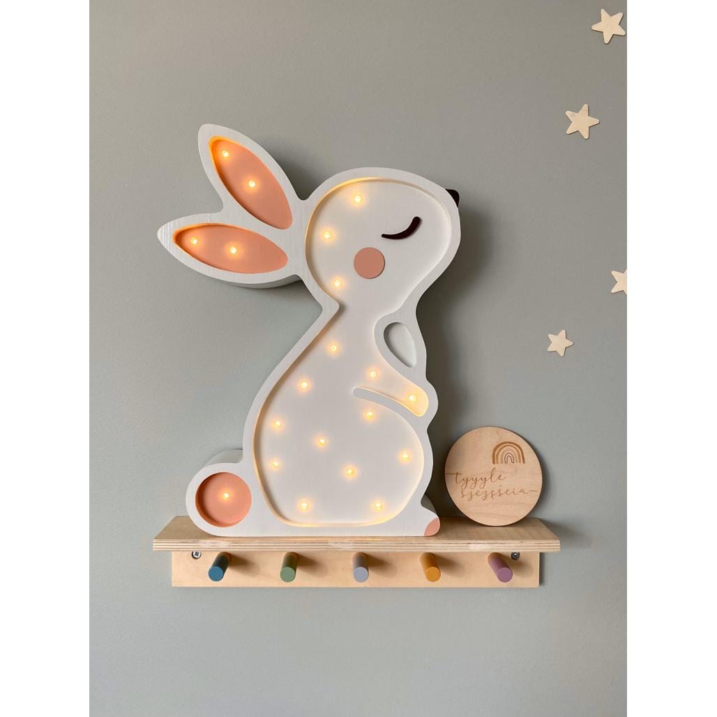 Luxury Handmade Lamp For Kids By Peekaboo - Bunny