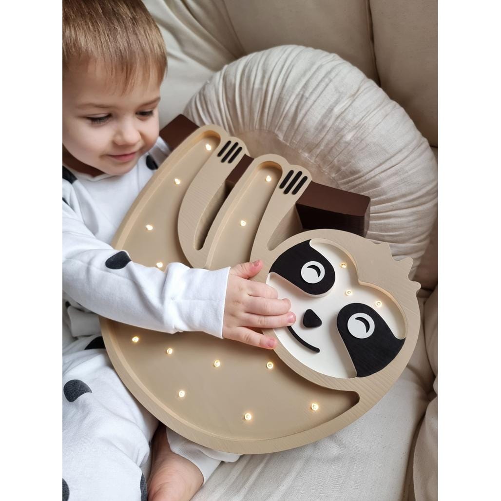 Luxury Handmade Lamp For Kids By Peekaboo - Sloth