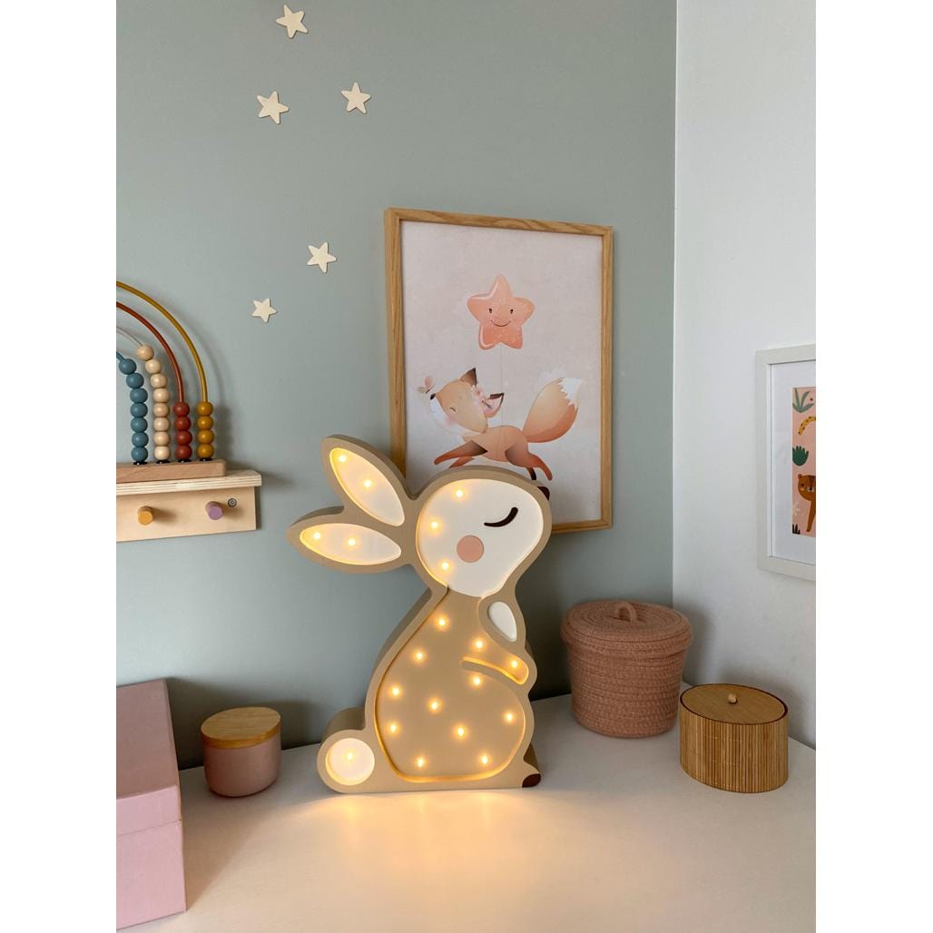 Luxury Handmade Lamp For Kids By Peekaboo - Bunny