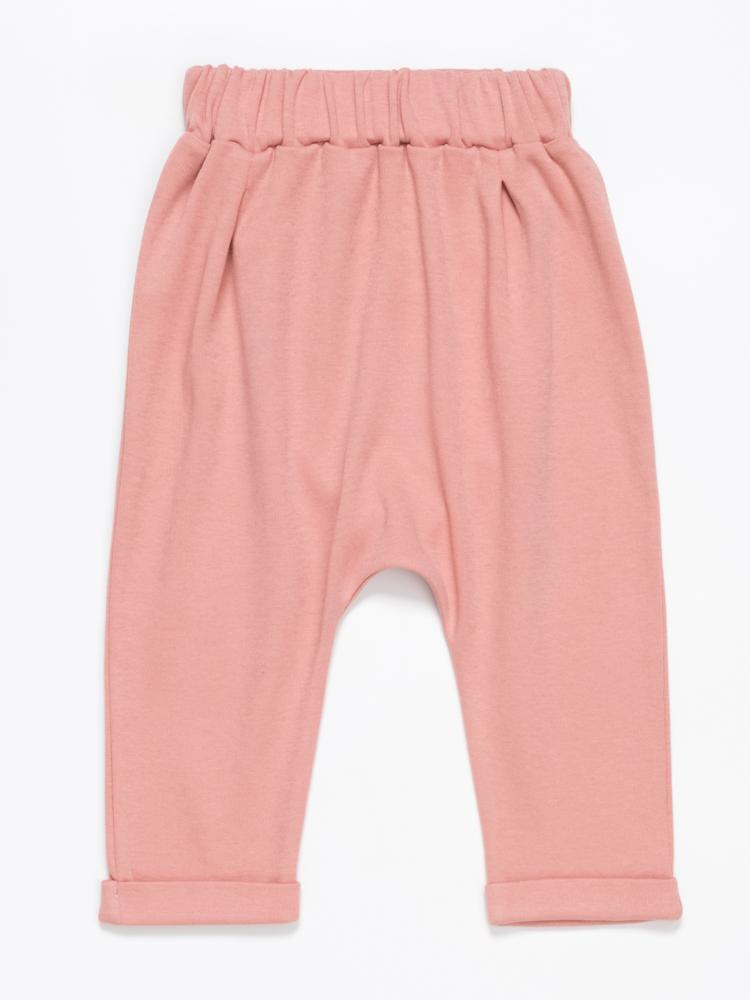 Artie - Princess Bear - Baby Girl Pink Interlock Cotton Bottoms with Bear Bum! Newborn to 3 months - Stylemykid.com