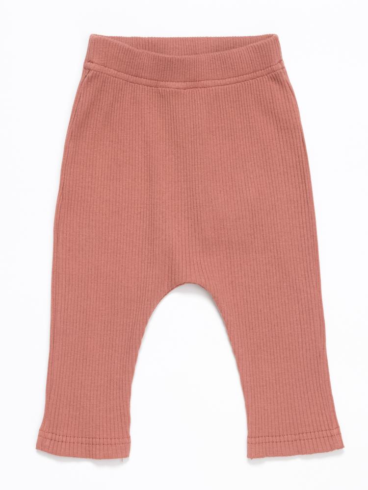 Artie - Ribbed Chestnut Baby Leggings - Unisex - Stylemykid.com