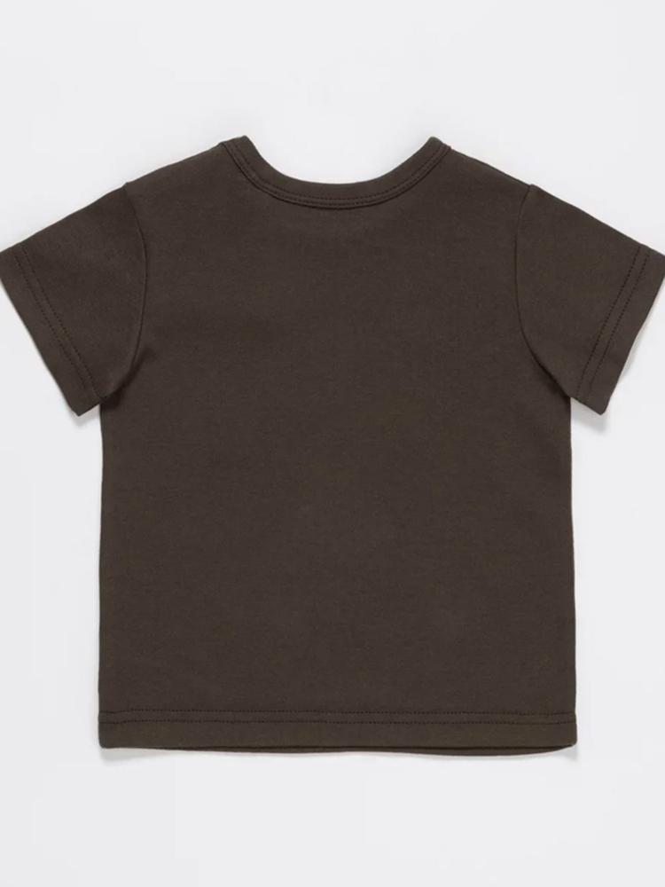 Artie - Dino Best Friend Grey Baby and Boy T Shirt - Stylemykid.com