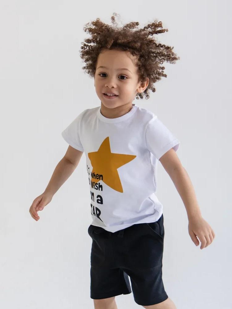 Artie - Wish Upon a Star White T Shirt - Stylemykid.com