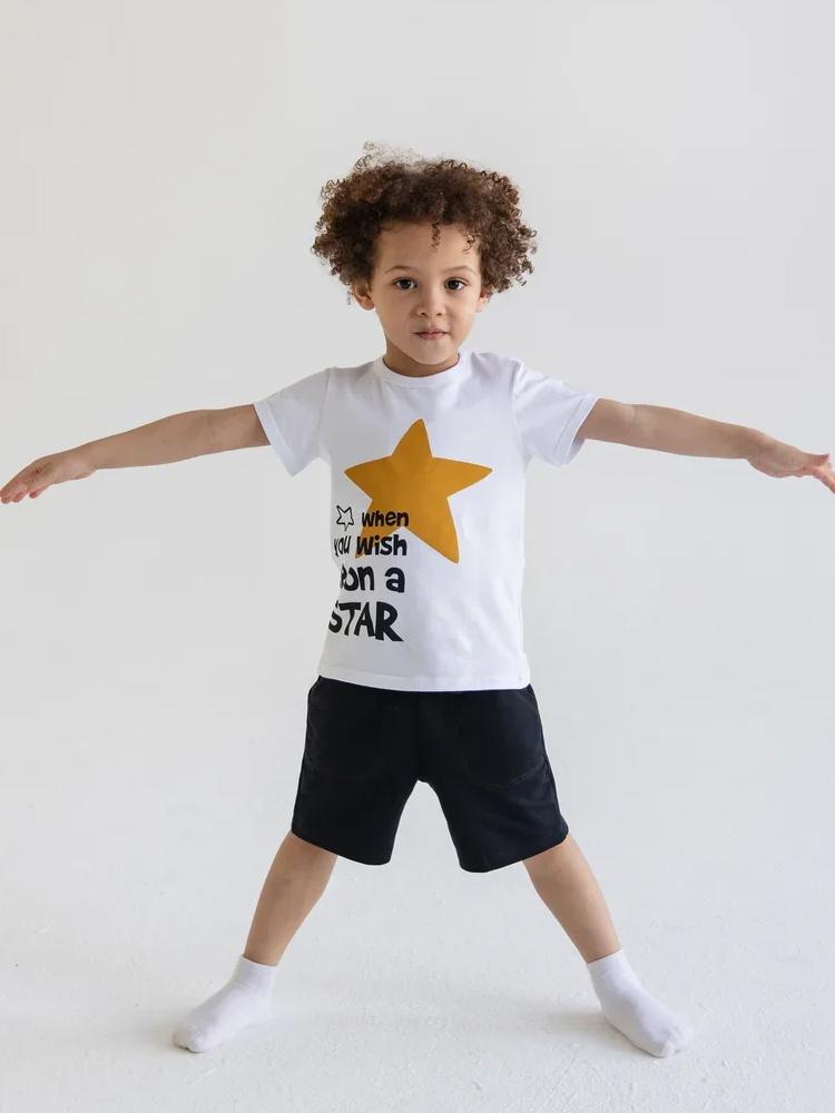 Artie - Black French Terry Shorts - Baby and Little Kids - Stylemykid.com