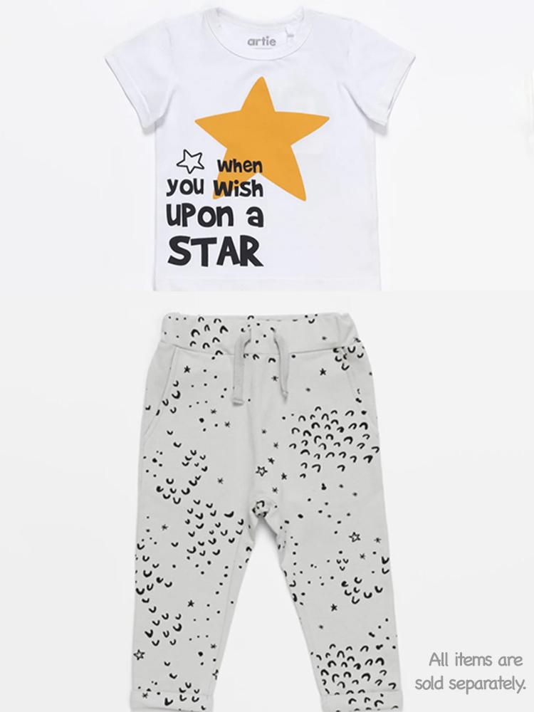 Artie - Wish Upon a Star White T Shirt - Stylemykid.com