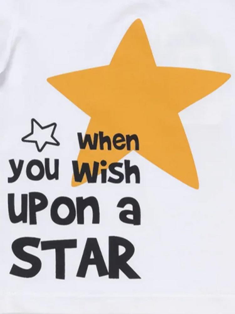 Artie - Wish Upon a Star White T Shirt - Stylemykid.com