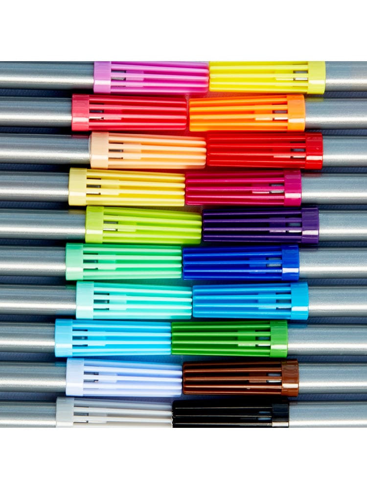 eatsleepdoodle - Artist Set 20 Wash Out Double Ended Colouring Pens - Stylemykid.com