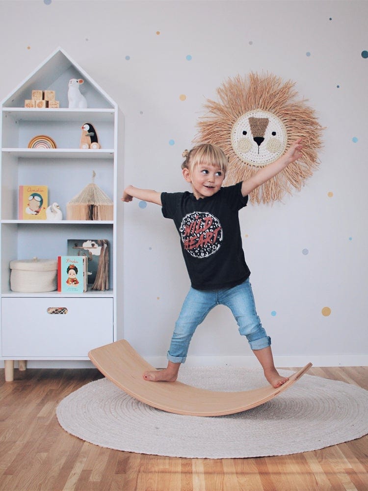 MeowBaby - Wooden Balance Board for Kids (UK & EU Delivery Only) - Stylemykid.com