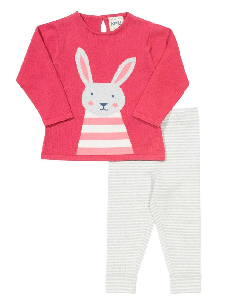 KITE Beautiful Organic Bunny Knit Set - 0 to 3 Months - Stylemykid.com