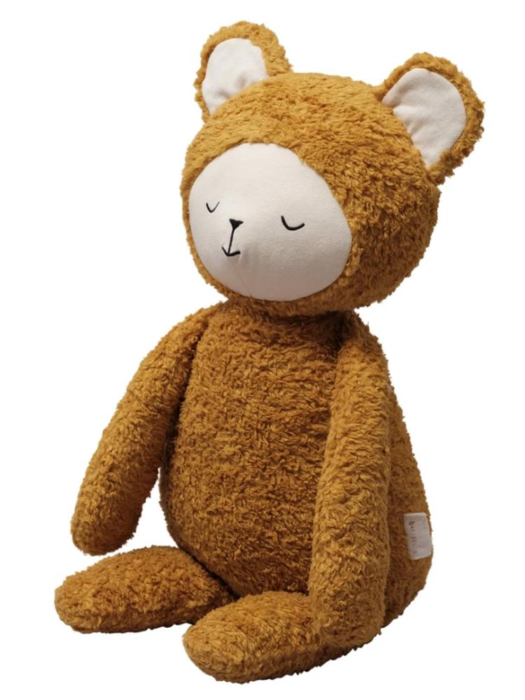 Fabelab - Big Buddy Bear - Extra Large Huggable Organic Ochre Bear Soft Toy - Stylemykid.com