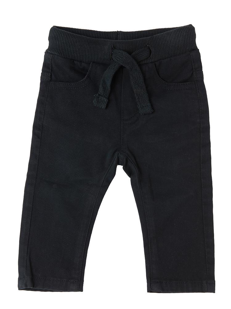 Babybol - Kids Black Soft Jeans - Pull up style for 4 - 6 Years - Stylemykid.com