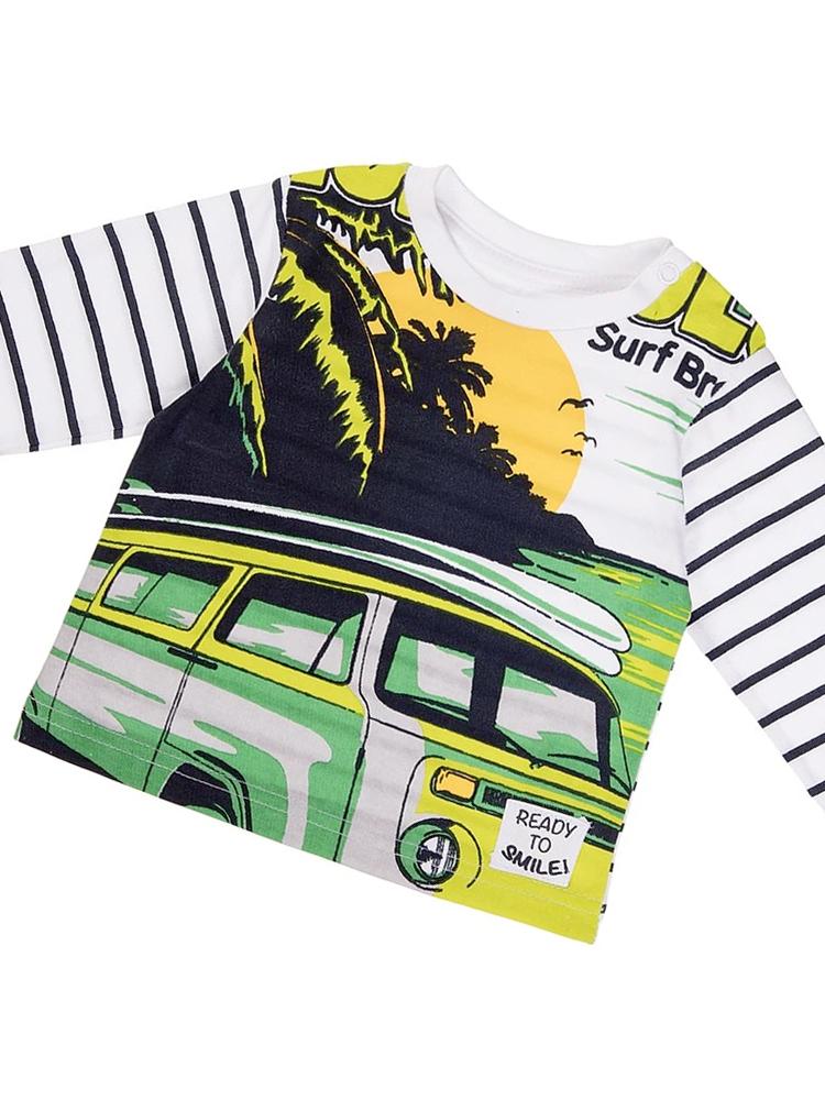 Babybol - Camper Van Surf Long Sleeve Top 5 to 6 years - Stylemykid.com