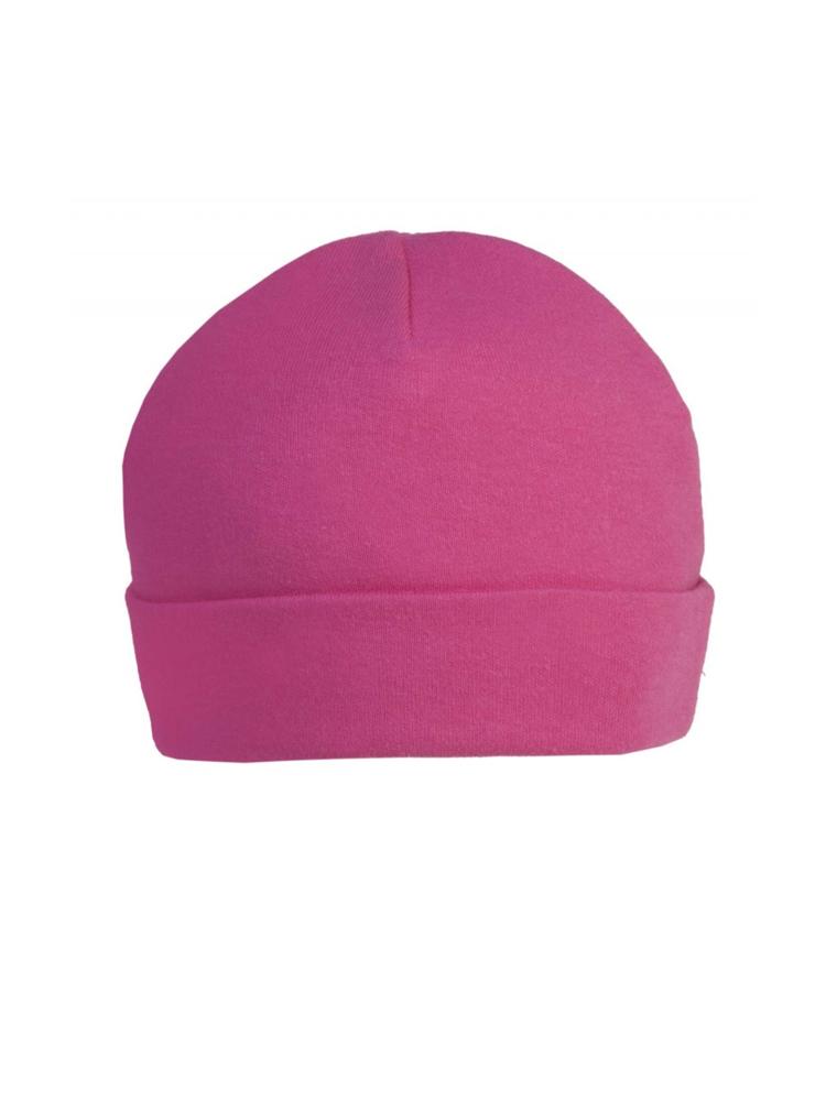 Bright Cerise Pink Beanie Baby Hat - Everyday Collection - 3-12 months - Stylemykid.com