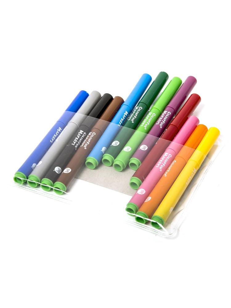 Micador jR. - Colourfun Recyclable Markers - Box of 12 - Stylemykid.com
