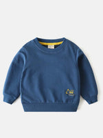 Boys Digger Sweatshirt - Blue - Stylemykid.com
