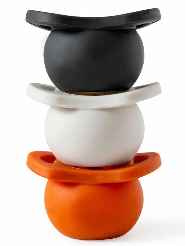 Doddle & Co - Pop & Go Dummy with Built In Case - 3 Pack Sugar & Spice + Cream of the Crop + Coal Mate - Stylemykid.com