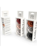 Doddle & Co - Pop & Go Dummy with Built In Case - 3 Pack Sugar & Spice + Cream of the Crop + Coal Mate - Stylemykid.com