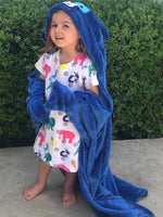Zoocchini - Kids Large Wearable Hooded Blanket - Brown Bear - 3 years up - Stylemykid.com
