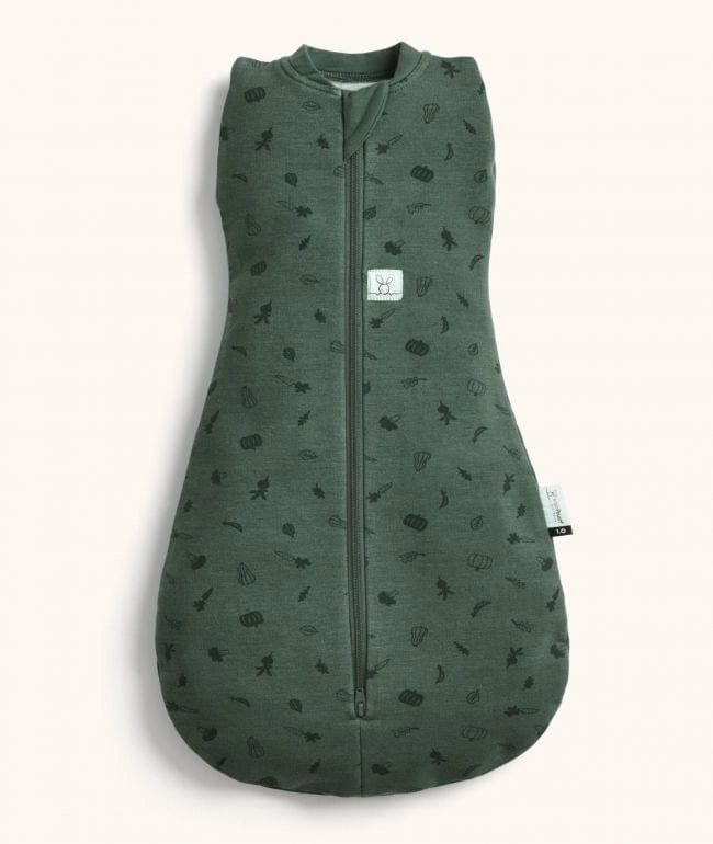 ErgoPouch - Cocoon Swaddle Bag - Veggie Patch - 1 TOG - Stylemykid.com