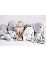 Effiki - White Bunny Baby Comforter Soft Toy - Medium 35cm - Stylemykid.com