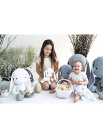 Effiki - White Bunny Baby Comforter Soft Toy - Medium 35cm - Stylemykid.com