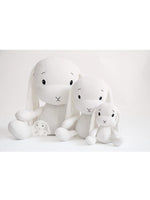 Effiki - White Bunny Baby Comforter Soft Toy - Medium 35cm - Stylemykid.com