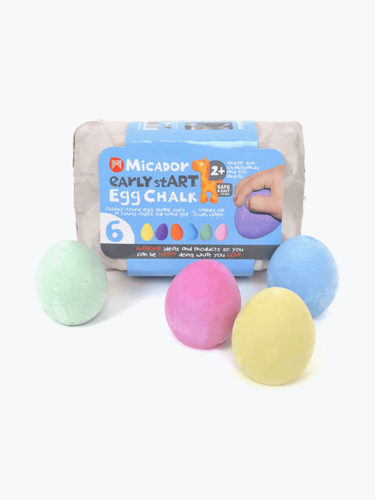 Micador early stART - Egg Chalk - 6 Pack - Stylemykid.com